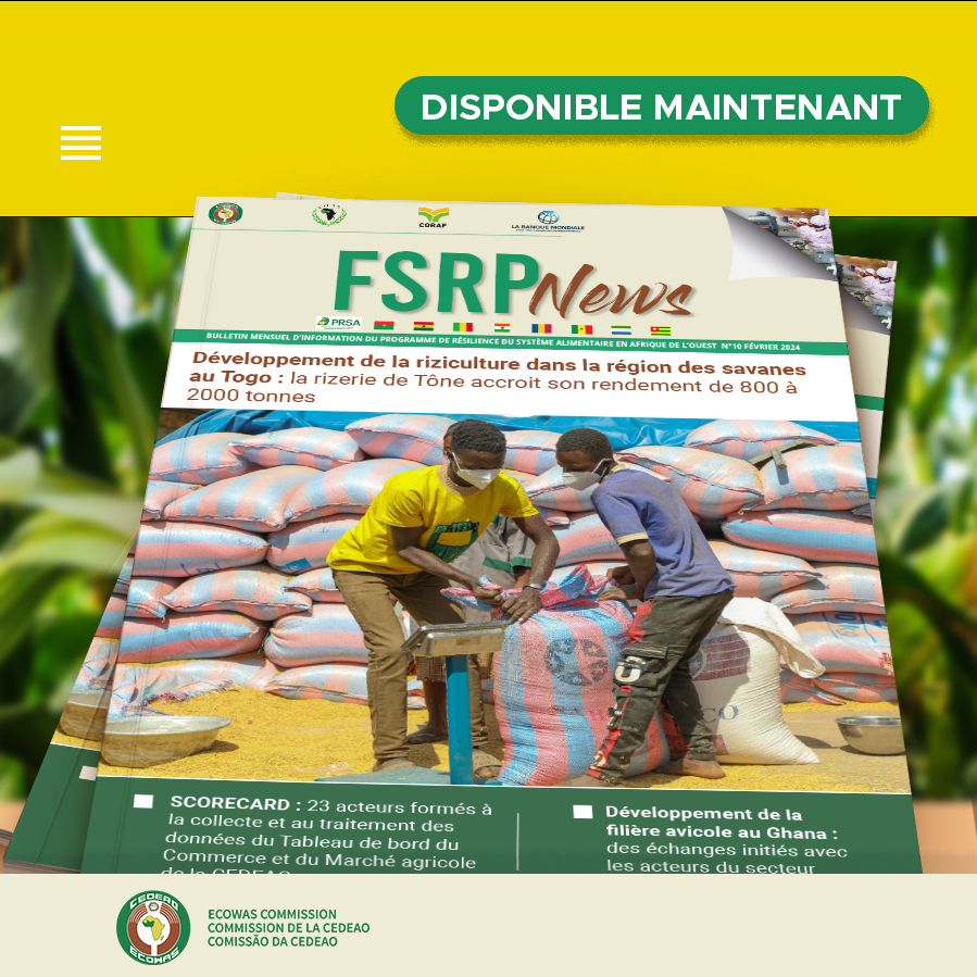 Monthly FSRP newsletter