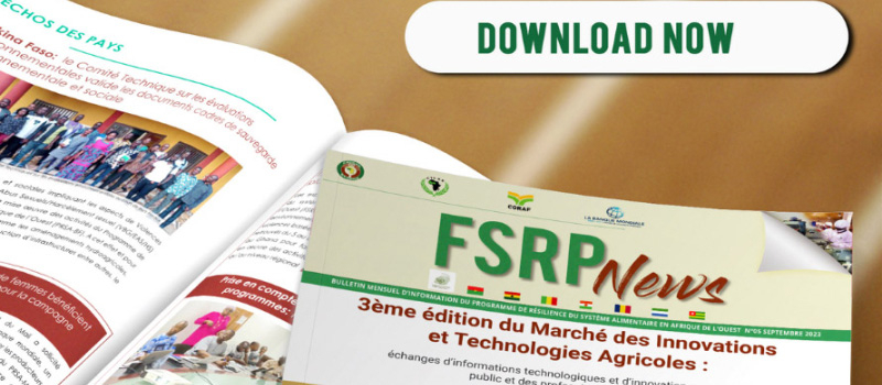 cinquième numéro de votre bulletin mensuel d’information du FSRP