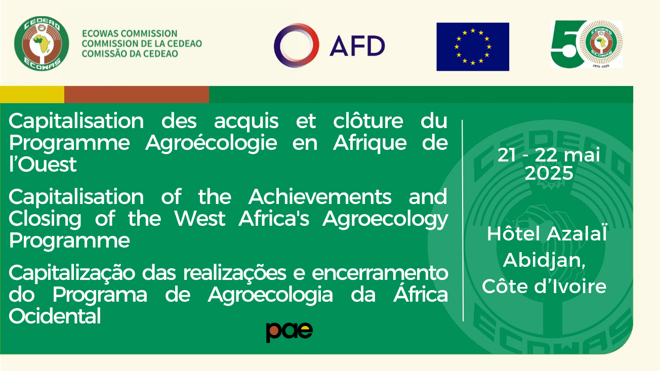 La CEDEAO fait le point des acquis de son Programme Agroécologie en Afrique de l’Ouest
