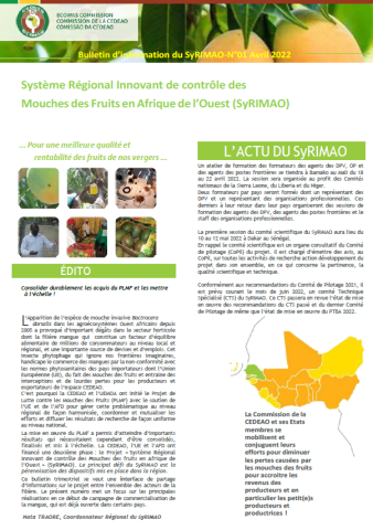 Bulletin d'information N°1 SyRIMAO