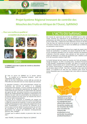 Bulletin d'informations N°2 SyRIMAO 